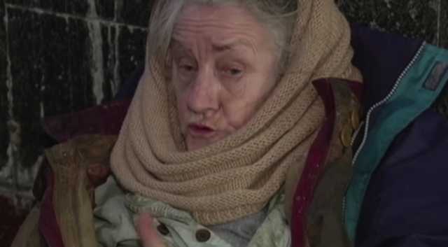 В Киеве нашли семидесятилетнюю бывшую актрису, которая уже месяц живет в переходе