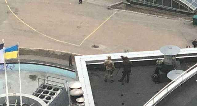У центрі Києва зафіксували снайперів Порошенка