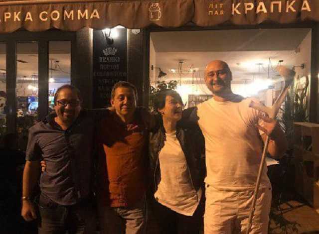 Алексей Лебединский, Айдер Муждабаев, Анастасия Приходько, Аркадий Бабченко в Киеве