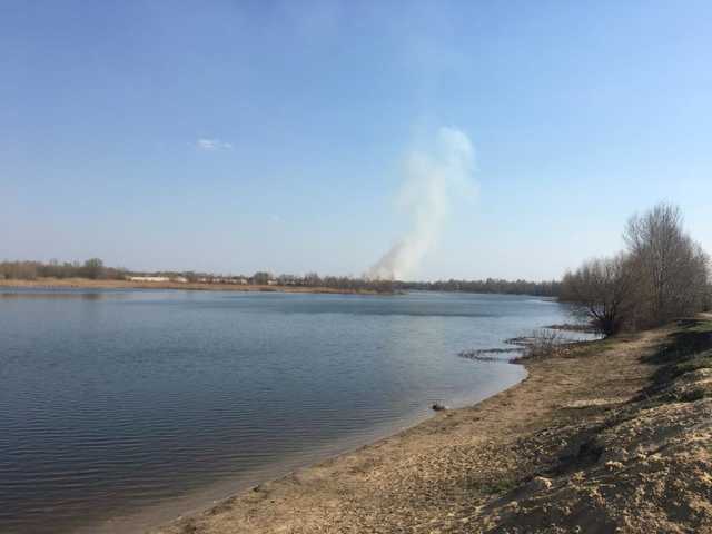 У Києві горить екопарк