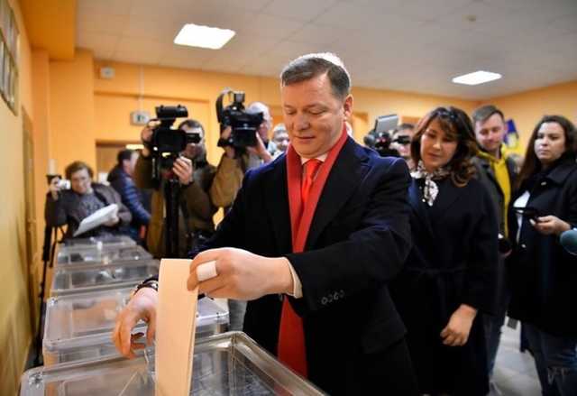 Нацполиция передала в ГБР информацию касательно демонстрации Ляшко заполненного бюллетеня