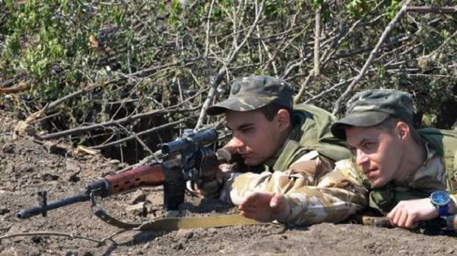 Снайпер ВСУ попал в пулеметчика боевиков: появилось видео