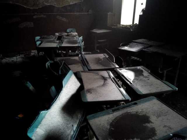 Под Николаевом малолетний вор поджег школу