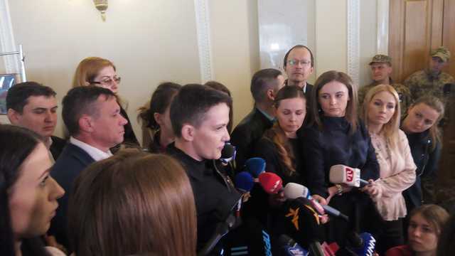 Савченко заявила о поддержке Зеленского и продолжении политической карьеры