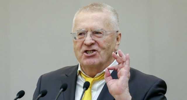 «А здесь пускай будет называться Галиция»: Жириновский представил собственную карту Украины