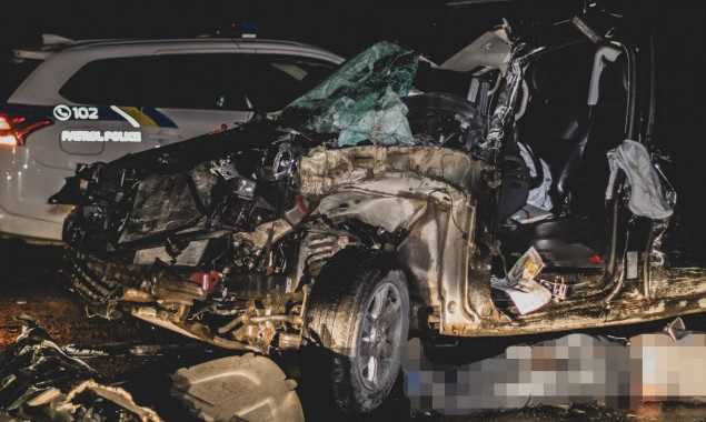 В Броварах произошло ДТП с лобовым столкновением автомобилей, один из водителей погиб