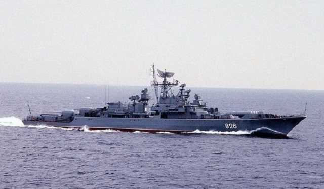 Российский корабль “расстрелял плавающую мину” в Черном море