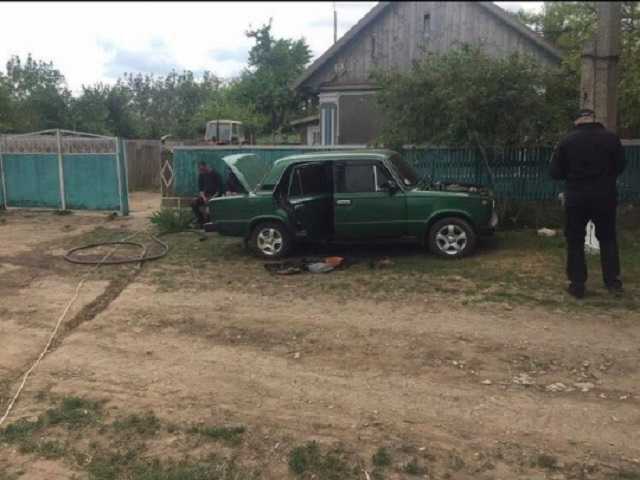 Под Одессой в загоревшемся автомобиле погиб двухлетний ребенок