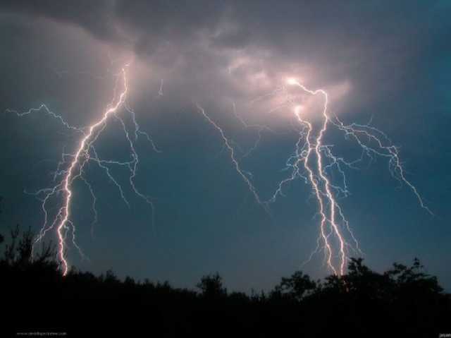 В Кировоградской области молния подожгла детский сад