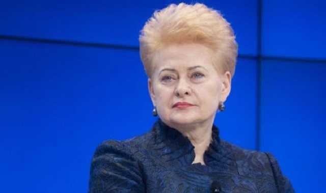 Президент Литвы Даля Грибаускайте прибудет в Киев на инаугурацию Зеленского
