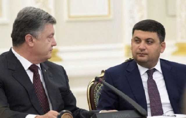 Порошенко велел "мягко топить" Гройсмана