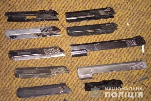В Запорожье обнаружили подпольную оружейную мастерскую