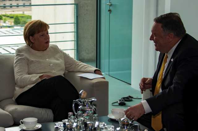 Помпео і Меркель обговорили підтримку України