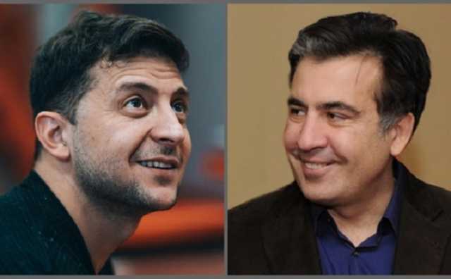 Саакашвили позитивно оценил партийный список Зеленского