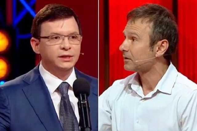 "Что значит живите?" Вакарчук в прямом эфире набросился на Мураева
