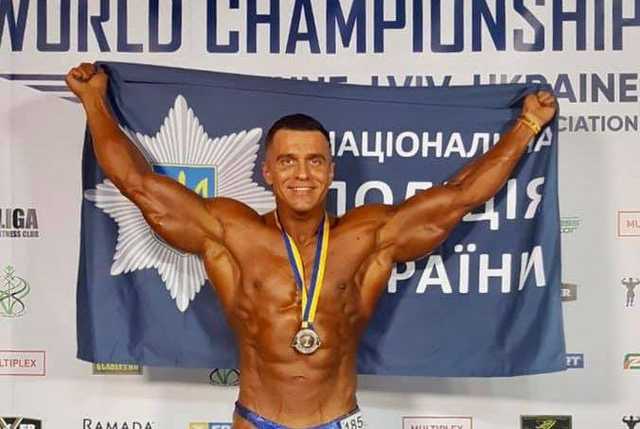 Офицер Нацполиции Дыбов стал чемпионом мира по бодибилдингу