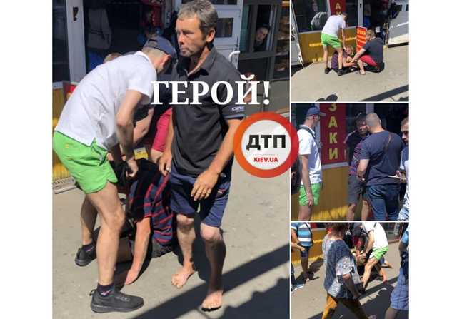 В Киеве прохожий поймал вора, усыпившего свою жертву