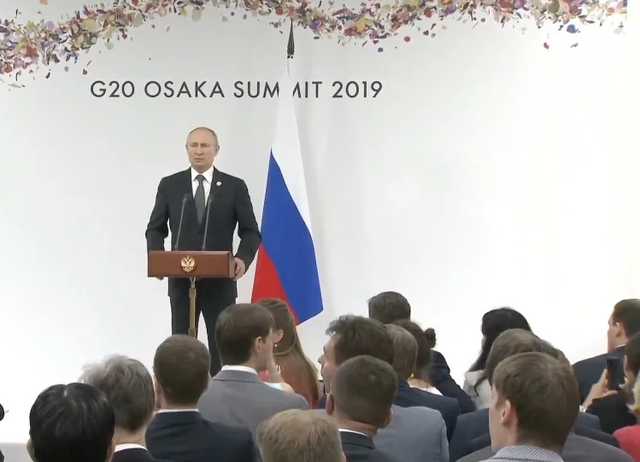 Путин: Хомчак признал, что поход на Керченский пролив — предвыборная провокация Порошенко