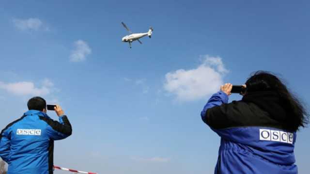 На оккупированной территории Донбасса пропал беспилотник ОБСЕ