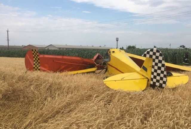 На Полтавщині розбився легкомоторний літак, є жертви