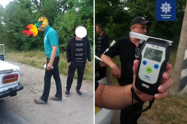 Полиция задержала «дракона» с пятью промилле в организме