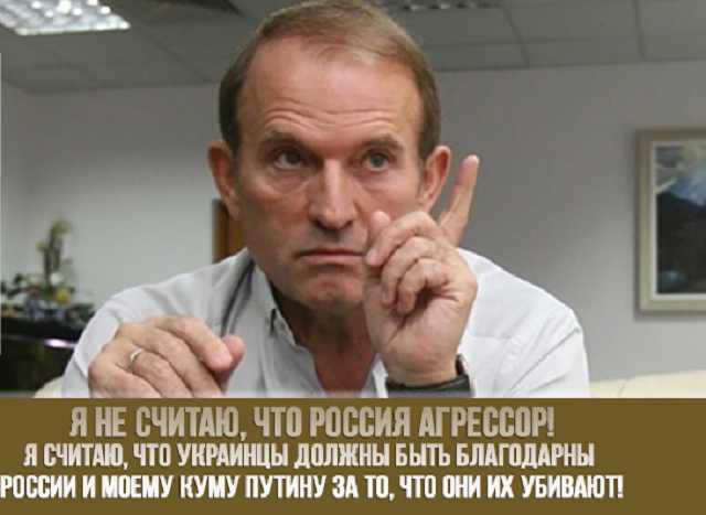 Медведчук – троянский конь Путина, которого Зеленский должен отправить на скотобойню, — эксперт