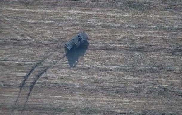 Появилось видео, как бойцы ВСУ догнали и уничтожили САУ боевиков