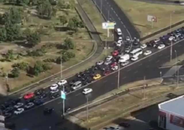 Не Зеленский: В Госохране рассказали, чей кортеж парализовал движение на Позняках