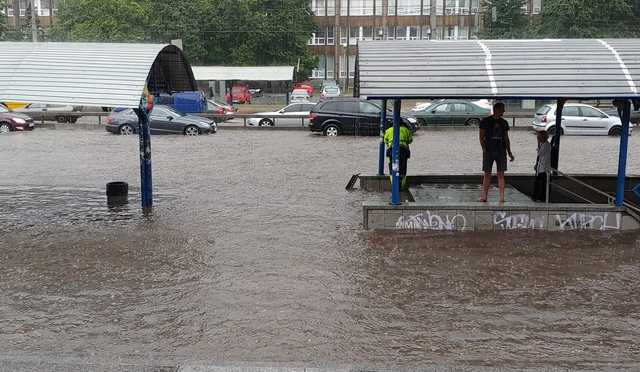 Вчерашний ливень в Киеве оказался самым сильным за все годы наблюдений
