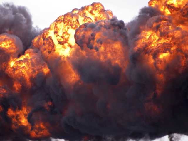 В Люботине и Харькове взорвали банкоматы