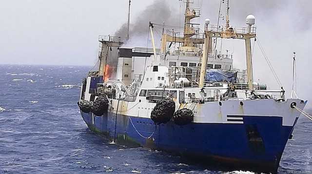 Біля берегів Мавританії горить український траулер, загинув моторист: подробиці