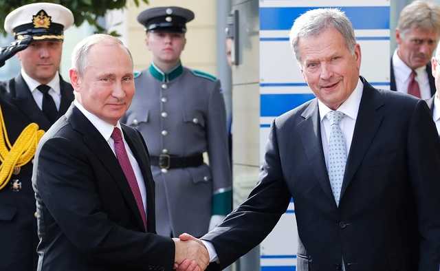 Перед визитом в Украину президент Финляндии обсудил с Путиным Донбасс