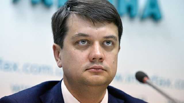 Разумков заявил, что коалиционное соглашение подпишут на первом заседании Рады
