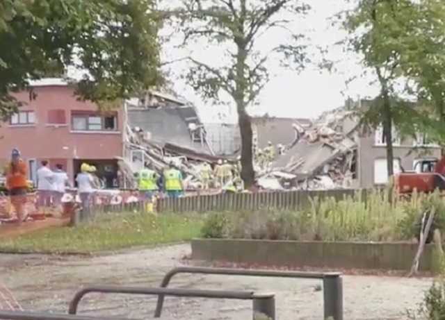 Дома рухнули, люди — под завалами: в Бельгии прогремел мощный взрыв