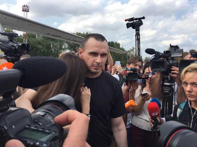 Сенцов дома! Опубликованы исторические фото из "Борисполя"