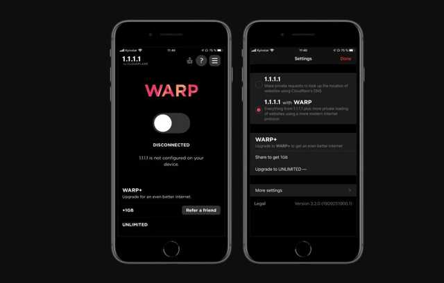 У пользователей iPhone и Android появился бесплатный VPN от Cloudflare