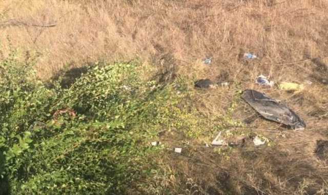 В Одесской области автомобиль «Славута» снесло с трассы: машина перевернулась