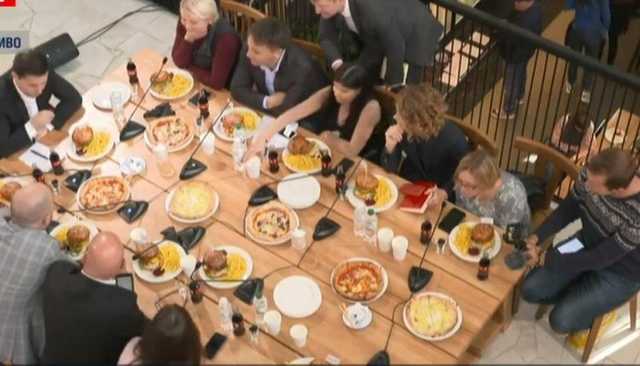 Подкормка журналистов на встрече с Зеленским обошлась в 174 тысячи