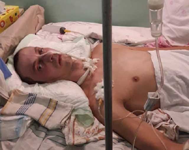 Избиение ветерана АТО в Запорожье: появилось фото из больницы