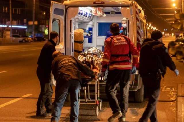 В Днепре обгоревший мужчина выбежал из пожара