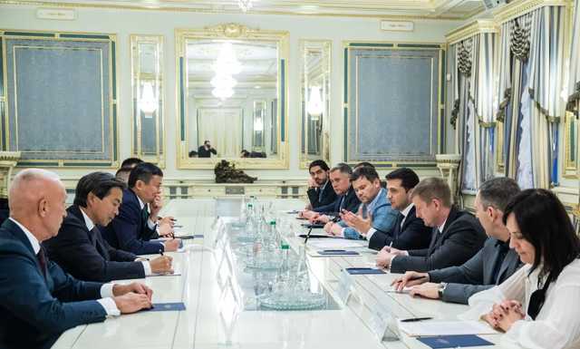 Зеленский встретился с основателем Alibaba и сделал ему бизнес-предложение