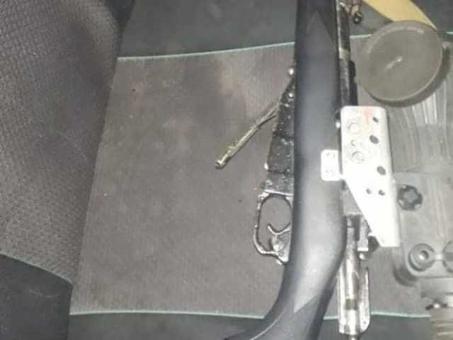 В Черкасской области задержали мужчину: в автомобиле вёз винтовку, прицел и глушитель