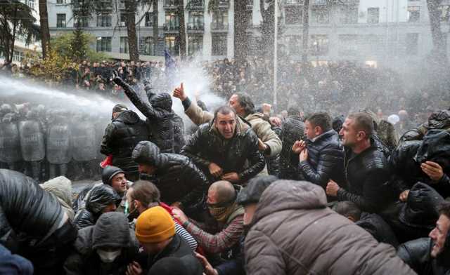 У Грузії затримали кількох учасників акції протесту