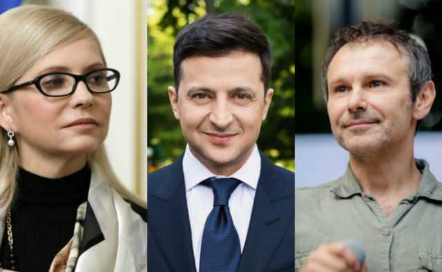 Зеленский, Тимошенко и Вакарчук сойдутся у Шустера