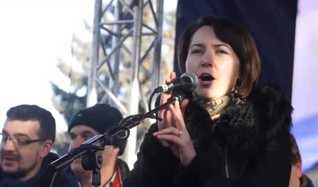 Благодаря поддержке "Нацкорпусу" акция против распродажи украинской земли продолжается, - Ольга Ходаковская