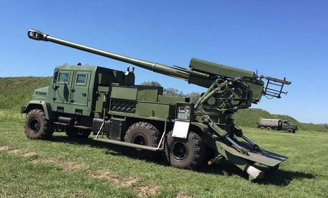 Нова українська «натівська» артилерія «Богдана» зробила перший постріл