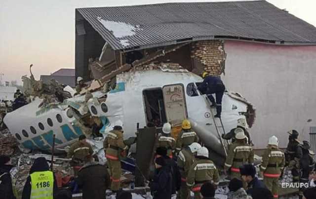 Авиакатастрофа в Казахстане: уточнено число жертв