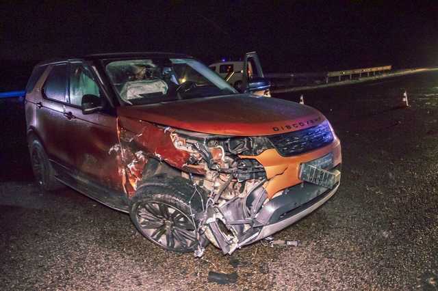 Под Киевом от столкновения дотла сгорел автомобиль, есть пострадавшие