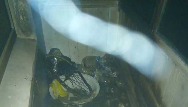 Два балкона загорелись из-за новогодних петард в Запорожской области