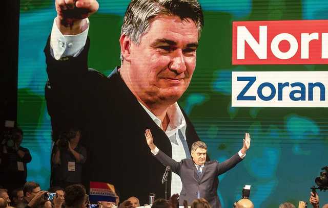 Бывший левый премьер Хорватии победил на выборах главы государства